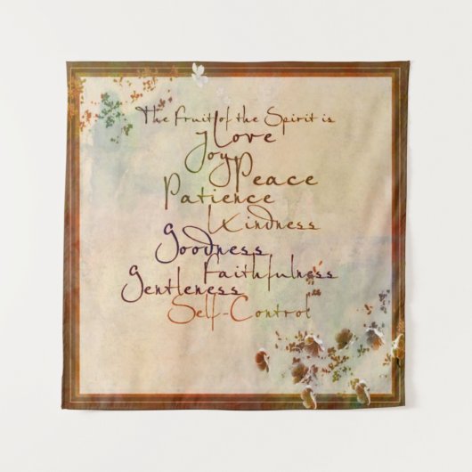 Tenture Murale Fruit de l'Esprit (Devant)