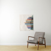 Tenture Murale Horizon de ville d'Atlanta, la Géorgie | (En situation)