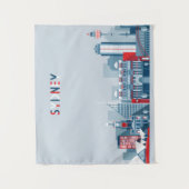 Tenture Murale Horizon de ville de Sydney Australie (Devant)