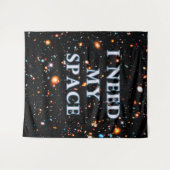 Tenture Murale HXDF J'Ai Besoin D'Espace Grand (Devant (Horizontal))