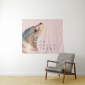 Tenture Murale Illustration du lion de mer | Ajouter Votre Texte  (En situation (horizontale))