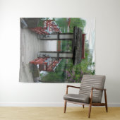 Tenture Murale Inspiration Asiatique (En situation (horizontale))