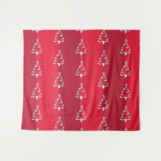 Tenture Murale Joyeux Noël (Devant (Horizontal))