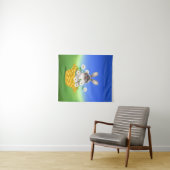 Tenture Murale Lapin dans le panier (En situation (horizontale))