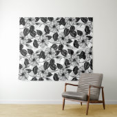 Tenture Murale Le jardin d'Hibiscus (En situation (horizontale))