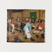 Tenture Murale Le Mariage paysan par Pieter Bruegel l'Ancien (Devant (Horizontal))