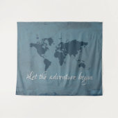 Tenture Murale Let the adventure begin (Devant (Horizontal))