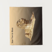 Tenture Murale Lion de pierre (Devant)