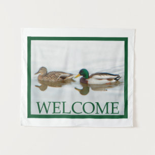 Tenture Murale Mallard Ducks - Bienvenue