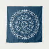 Tenture Murale Mandala fait de coquillages (Devant (Horizontal))