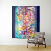 Tenture Murale MASQUERADE, Mardi Gras Masques, Danse, Musique (En situation)