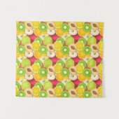 Tenture Murale Motif coloré de fruit d'amusement (Devant (Horizontal))