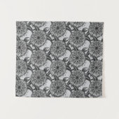 Tenture Murale Motif de tortue de style (Devant (Horizontal))