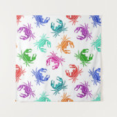 Tenture Murale Motif des crabes (Devant)
