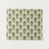 Tenture Murale Motif kaki d'ananas (Devant (Horizontal))