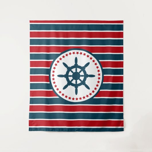 Tenture Murale Nautical design (Devant)