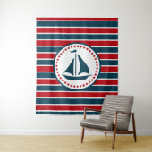 Tenture Murale Nautical design (En situation)