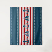 Tenture Murale Nautical design (Devant)