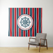 Tenture Murale Nautical design (En situation (horizontale))