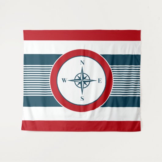 Tenture Murale Nautical design (Devant (Horizontal))
