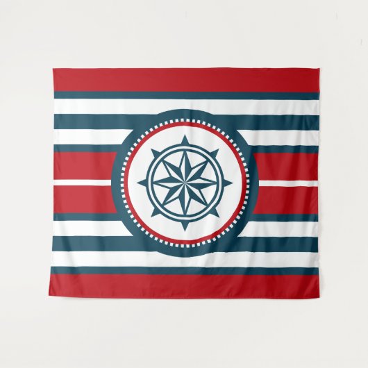 Tenture Murale Nautical design (Devant (Horizontal))