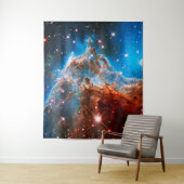 Tenture Murale Nebula tête de singe Grande (En situation)