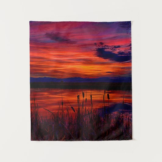 Tenture Murale Ninepipe NWR Small (Devant)