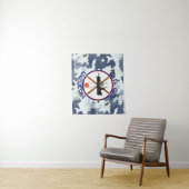 Tenture Murale Patrouille de ski du Mont Hermon - Camo de neige (En situation)