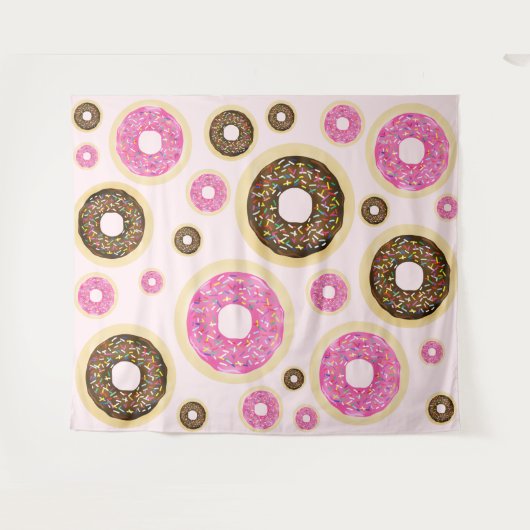 Tenture Murale Pink Sprinkts Modern Fun Sprinkt mignon (Devant (Horizontal))