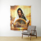 Tenture Murale Pour Dieu si aimé le monde.. (En situation)