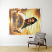 Tenture Murale Pour Dieu si aimé le monde.. (En situation (horizontale))