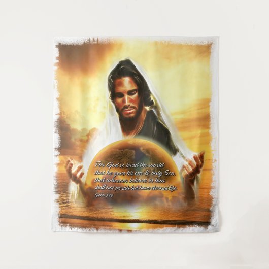 Tenture Murale Pour Dieu si aimé le monde.. (Devant)