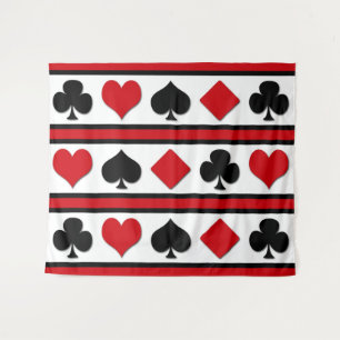 Tenture Murale Quatre combinaisons de cartes