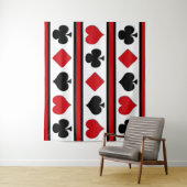 Tenture Murale Quatre combinaisons de cartes (En situation)