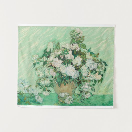 Tenture Murale Roses par Vincent van Gogh (Devant (Horizontal))