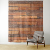 Rustique Brown Motif à planches en bois