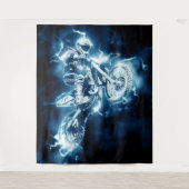 Tenture Murale Sport extrême de Motocross (Devant)