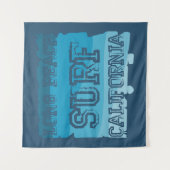 Tenture Murale Surf la Californie de Long Beach (Devant)