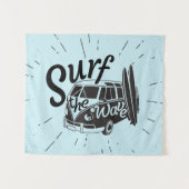 Tenture Murale Surf La Vague (Devant (Horizontal))