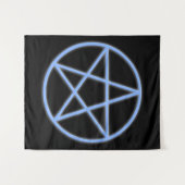 Tenture Murale Symbole païen de pentagramme de Falln (Devant (Horizontal))