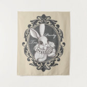 Tenture Murale Tea Party de lapin victorien (Devant)