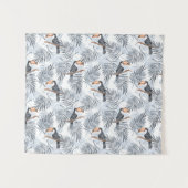 Tenture Murale Toucan gris (Devant (Horizontal))