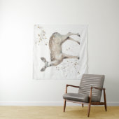 Tenture Murale Une promenade IX de région boisée (En situation)