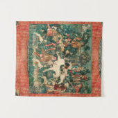 Tenture Murale UNICORN SE DÉFEND, Autres animaux verts (Devant (Horizontal))