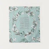 Tenture Murale VI menthe bénie | reconnaissant et béni (Devant)