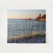 Tenture Murale Villa sur les Rochers (Devant (Horizontal))