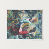 Tenture Murale Vintage août Mache deux filles (Devant (Horizontal))