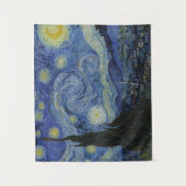 Tenture Murale Vintage Van Gogh La Nuit étoilée (Devant)