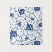 Tenture Murale Voiliers sur le motif de mer (Devant)