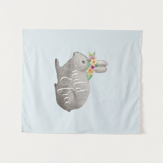 Tenture Murale Wild & Free (Devant (Horizontal))